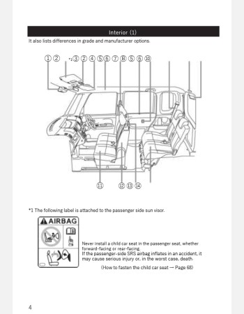 subaru chiffon 2016-2017 owners manual in english